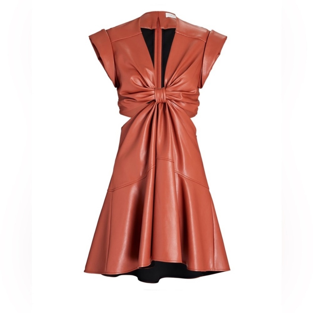 A.L.C. Rust Mini Dress - Picture 2 of 12